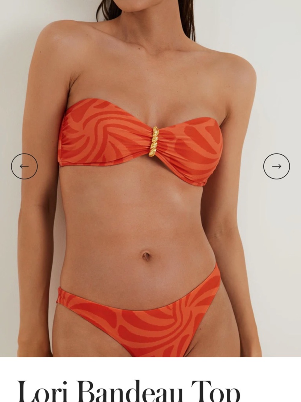 Vix Paula Hermanny Lori Bandeau Top